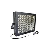 Lampe UV pour le durcissement, Projecteur UV portable refroidi par air, LED haute intensité 395 nm 405 nm, lampe de séchage d'encre à huile verte adhésive sans ombre(405nm,400W)