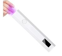 Lampe UV Pour Ongles À Main Portative Mini Sèche-Ongles Rechargeable | Appareil Uv Ongles Portable À Main Pour le studio de manucure le camping le road trip le salon à domicile et les