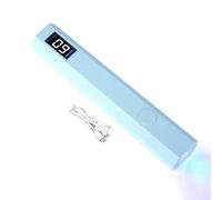 Lampe UV pour ongles en gel, lampe à vernis à ongles - Sèche-lin LED UV Light UV de gel polonais rechargeable,USB Charging Nail Dryer Manucure Disvice de durcissement pour les magasins de maison Salon
