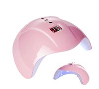 Lampe UV pour ongles en gel, lampe UV pour ongles en gel, 36 W avec 4 minuteries, séchage professionnel pour ongles d'orteils, durcissement rapide, accessoires pour polissage et résine