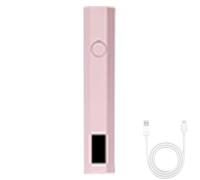 Lampe UV pour ongles en gel rechargeable - Mini lampe LED pour séchage rapide, stylo de séchage flash sans fil | Séchoir à colle portable à un doigt pour manucure, bricolage, outil de salon à domicile