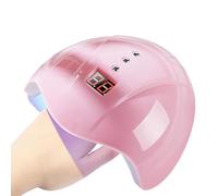 Lampe UV pour ongles en gel - Sèche-ongles portable professionnel | Lampe gel LED 36 W lumière UV avec 4 minuteurs | Accessoires de beauté portables pour ongles de guérison