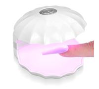 Lampe UV pour ongles, Lampe UV/Led portable et rechargeable, Mini lampe LED pour ongles de 18W avec 5 perles de lampe, Lumière de guérison rapide pour ongles, Séchoir à ongles rapide pour Nail Art