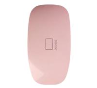 Lampe UV pour Ongles Pliable Rose, Séchoir USB Compact à 6 LED | Abs Léger, Double Source Lumineuse, Minuterie Intégrée, Usage Salon Professionnel et Nail Art Quotidien