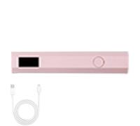 Lampe UV pour ongles - Séchoir à colle LED rechargeable, mini lampe UV portable, lampe rechargeable à séchage rapide | Lampe portable sans fil pour gel, colle à strass, manucure à domicile et