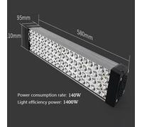 Lampe UV pour Résine Lampe de polymérisation UV 1000 W 500 365 nm 395 405, colle verte, huile soudure, revêtement carte, écran LCD, peinture, vernis(405nm,80LEDs 1400W)