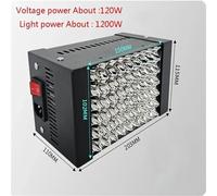 Lampe UV pour Résine Lampe de polymérisation UV 365 nm, 395, 405, lumière ultraviolette LED for le durcissement la colle, résine, écran LCD, impression 3D(395nm,1200W)