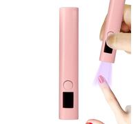 Lampe UV pour sèche-ongles - Lampe portable pour polymériser le vernis gel, batterie rechargeable de 250 mAh | Sèche-ongles à chargement de Type C, outil parfait pour la maison, les voyages d'affaires
