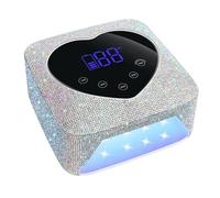 Lampe UV sans fil rechargeable 30 LED, sèche-ongles avec 5 minuteries, lampe de manucure for cabine , outils salon(8)