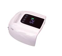 Lampe UV Sèche Ongles, Lampe à ongles professionnelle rechargeable 96 W, lampe UV LED, séchage de vernis gel, outils de manucure, nail art(blanc)