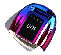 Lampe UV Sèche Ongles, Lampe UV rechargeable 42 LED for séchage professionnel de vernis à ongles, idéale for types d'ongles et manucure.(Purplish Gold)