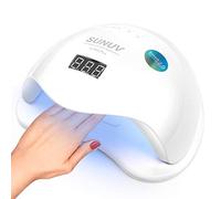 Lampe UV Sèche Ongles, SUNUV,36 LEDs Grand LCD Ecran, Séchoir à Ongles Automatique 4 Minuteries 10/30/60/99s Séchage Rapide, Adapté au Gel UV pour Usage Domestique et Professionnel