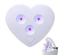 Lampe UV WC Capteur intelligent, élimination des odeurs UVC pour salle de | Lampe anti-odeurs WC pour maison, hôtel, camping-car, chambre d', bureau, appartement