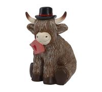 Lampe Vache | Figurine de Veau de la Saint-Valentin pour Table,Décorations de Jardin et d'Intérieur de Vache Lumineuse - Pour Bureau Maison Chambre Cuisine Salle À Manger Bureau Table Chevet Comptoir