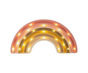 Lampe veilleuse arc-en-ciel golden rose