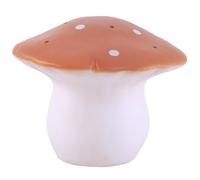 Lampe Veilleuse Artisanale Champignon Blanc, Orange TU