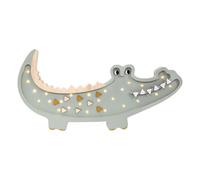 Lampe Veilleuse Crocodile Kaki Pastel Vert