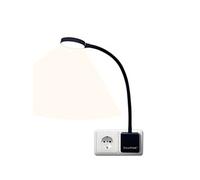 Lampe Veilleuse de Nuit LED Lampe Applique Murale de Chevet LED Dimmable Tactile sur Prise 4W 350Lm Eclairage Blanc Neutre 4000K Pas Fonction de