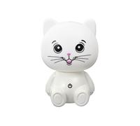 Lampe-veilleuse en forme de chat pour enfant avec 3 intensités de lumière blanche - - ALTOBUY Blanc G