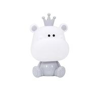 Lampe-veilleuse en forme d'hippopotame pour enfant - - ALTOBUY Blanc G