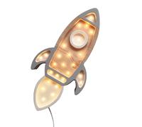 Lampe veilleuse fusée gris clair