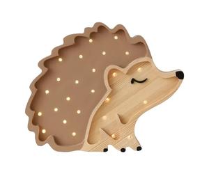 Lampe veilleuse hérisson brun