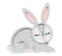 Lampe veilleuse lapin gris clair