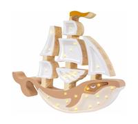 Lampe Veilleuse Navire Brun