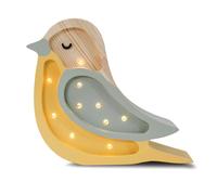 Lampe Veilleuse Oiseau Kaki Moutarde