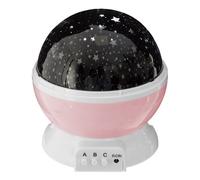 Lampe veilleuse projecteur rose