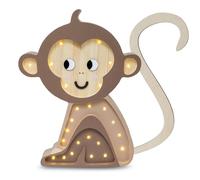 Lampe veilleuse singe brun
