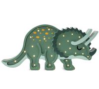 Lampe veilleuse tricératops vert
