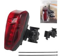 Lampe Vélo Arrière ABS Léger 47g Montage pour rapide Lampe Vélo | LED haute visibilité, 7 modes clignotants, charge USB pour rapide, étanche IPX6, idéal nuit