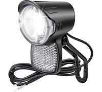 Lampe Velo Led Avant 15 Lumens/220°-Phare Velo Étanche <60g-Lumiere Velo Universel 6v-48v Pour Vélo Électrique-Sécurité Cyclisme Nuit/Extérieur