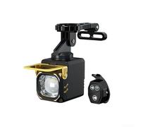 Lampe Vélo pour Avant 1100LM Double Mode Jaune Lampe Vélo pour | Télécommande fil, 1100 lumens max, réglage intensité, sécurité nocturne, montage facile