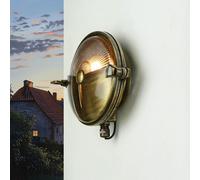 Lampe Verre Laiton IP64 Résistant aux Intempéries Robuste Schiffslampe Hublot Au