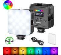 Lampe vidéo 2500K-8500K Dimmable Camera LED Lampe vidéo avec diffuseur doux pour DSLR SLR Camera Smartphone Vlog Fill Light Live Broadcast Photography