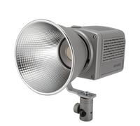 Lampe Vidéo COB Portative 55 W, Lampe de Studio LED COB 9 000 LX CRI96 avec Contrôle par Application pour L'enregistrement Vidéo de Photographie en Extérieur, avec Base de
