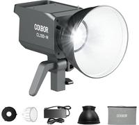 Lampe Vidéo, COLBOR CL60 65W COB Video Light 2700K-6500K CRI97+ LED Continue Lumière 10 Effets d'Éclairage avec Contrôle APP Bowens Mount pour Studio Photographie, Lumière-Vidéo-LED-Studio-Lampe
