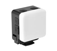 Lampe vidéo LED à luminosité réglable pour studio d'action 3/4/5/6 | Panneau d'éclairage portable rechargeable de type C pour photographie 3000 K-7000 K pour action 3/4/5/6