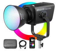 Lampe vidéo LED Amaran Ray 660c RVB, 660W CCT 1 800K-20 000K