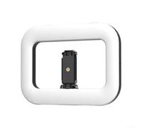 Lampe vidéo LED portable avec support de téléphone pour vlogging selfie photographie streaming rechargeable lampe de remplissage équipement studio