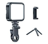 Lampe vidéo LED pour photographie sur appareil photo trois couleurs 3000 K à 6000 K Cold Shoe Mount Fill Light Compatible avec DSLR