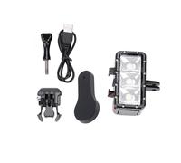 Lampe vidéo LED rechargeable pour une utilisation sous-marine, lampe de plongée étanche à 30 m avec éclairage grand angle, éclairage sous-marin