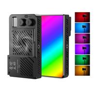 Lampe vidéo LED RGB ULANZI P40 40W Portable avec Batterie 5000 mAh, CRI96+ 2700K-6500K, Charge Rapide PD, Ventilateurs intégrés, diffuseur magnétique et Filetage 1/4" pour éclairage Photo et vidéo