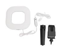 Lampe vidéo USB avec 72 LED, Lampe LED à intensité Variable pour Ordinateur Portable, 10 Niveaux de luminosité et 5 températures de Couleur 1500 LM pour vidéoconférence de