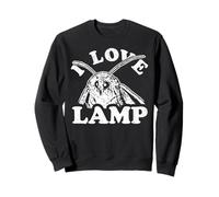 Lampe Vintage I Love Moth Sweatshirt