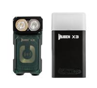 Lampe Wuben X3 Pro Green + boîte de charge en aluminium - 700 lumens