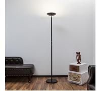 Lampenwelt lampadaire LED avec variateur d'intensité tactile à intensité variable pour salon et salle à manger Malea