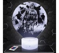 Lampephoto.fr - Lampe 3D Cod Mw2 James Ramirez, Déco Chambre Garçon Fille, Gaming, Gamer, Jeux Video, Idée Cadeau Cod Mw2 James Ramirez, Idée Cadeau Déco LED, Deco Bureau, Idée Ado Original